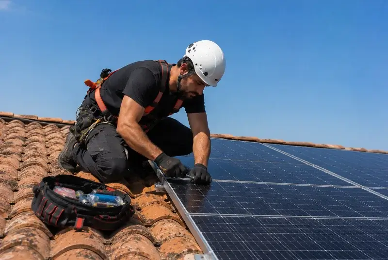 Maintenance et monitoring de panneaux solaires à Alos-Sibas-Abense