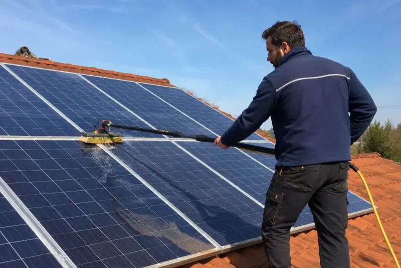 Nettoyage et entretien de panneaux solaires à Alos-Sibas-Abense
